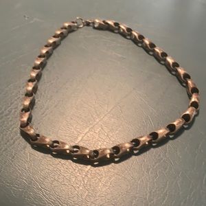 Metal chain necklace